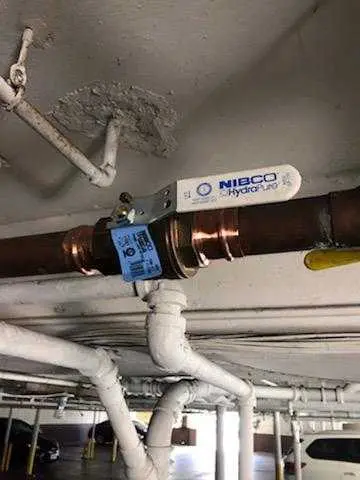 Copper pipe repair and valve work for Water Line Repair in Battery Marina Village